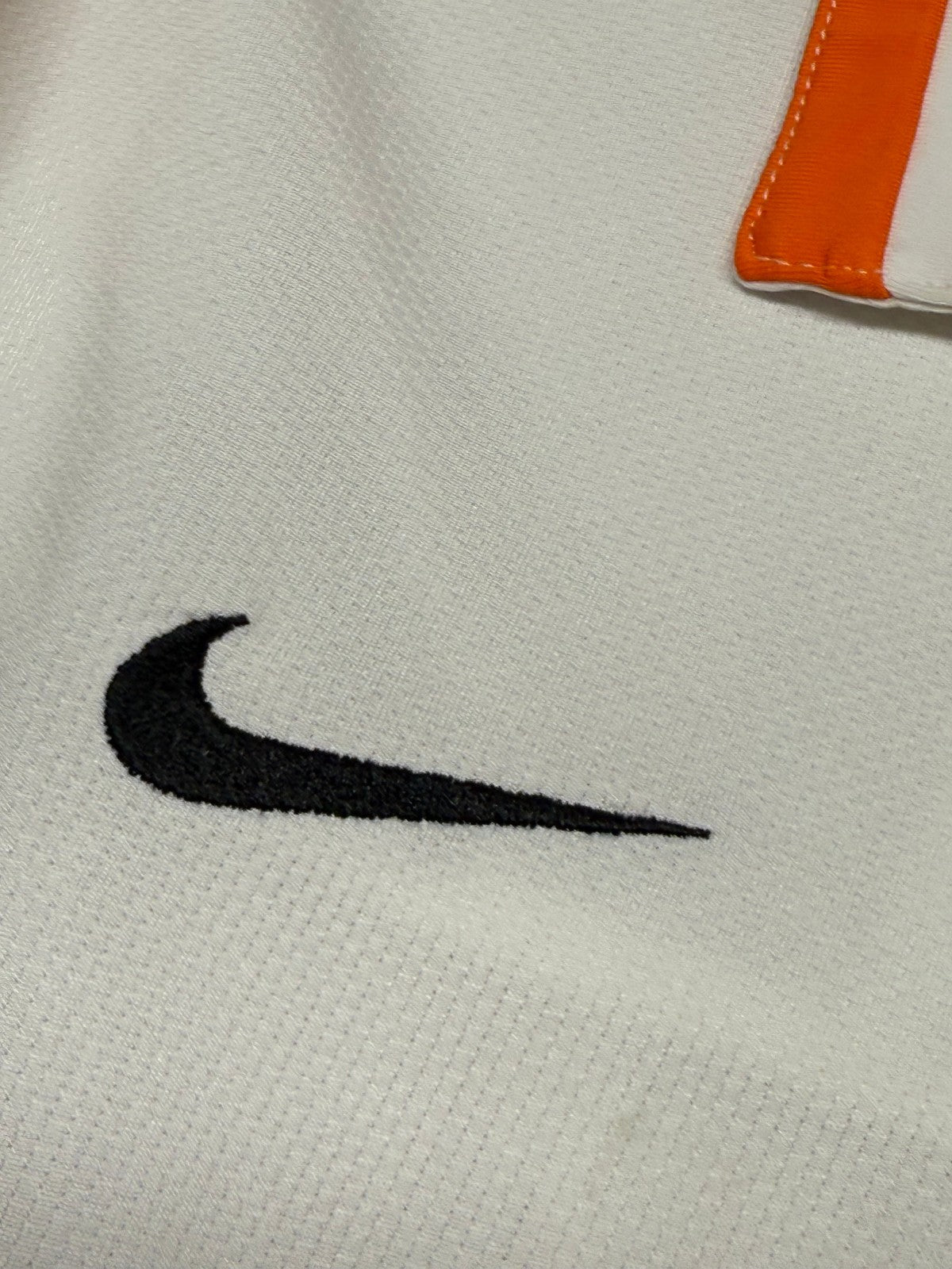 maglia calcio vintage Valencia David SILVA LFP 2007 2008 Nike Toyota
