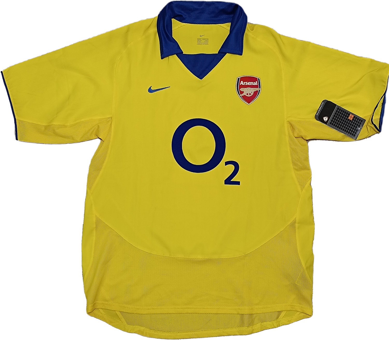 maglia henry Arsenal vintage Nike 2003 2004 Invicibles O2 M *NEW