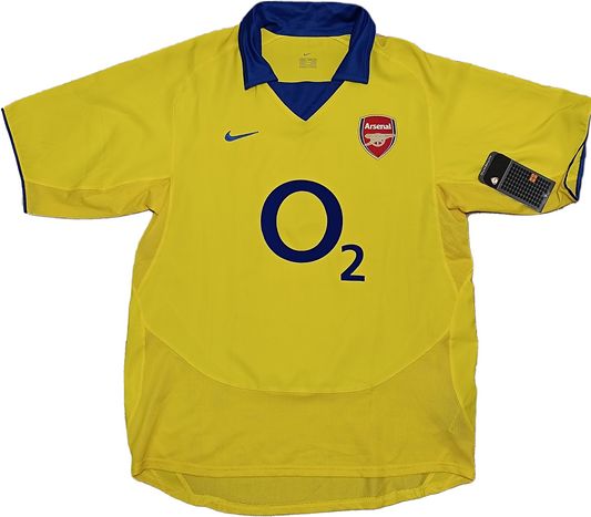 maglia henry Arsenal vintage Nike 2003 2004 Invicibles O2 M *NEW* Premier