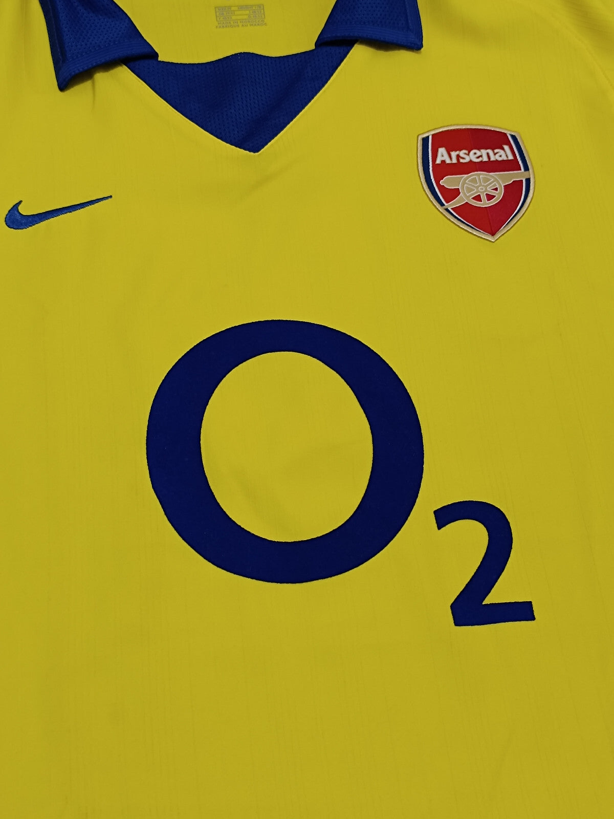 maglia henry Arsenal vintage Nike 2003 2004 Invicibles O2 M *NEW* Premier