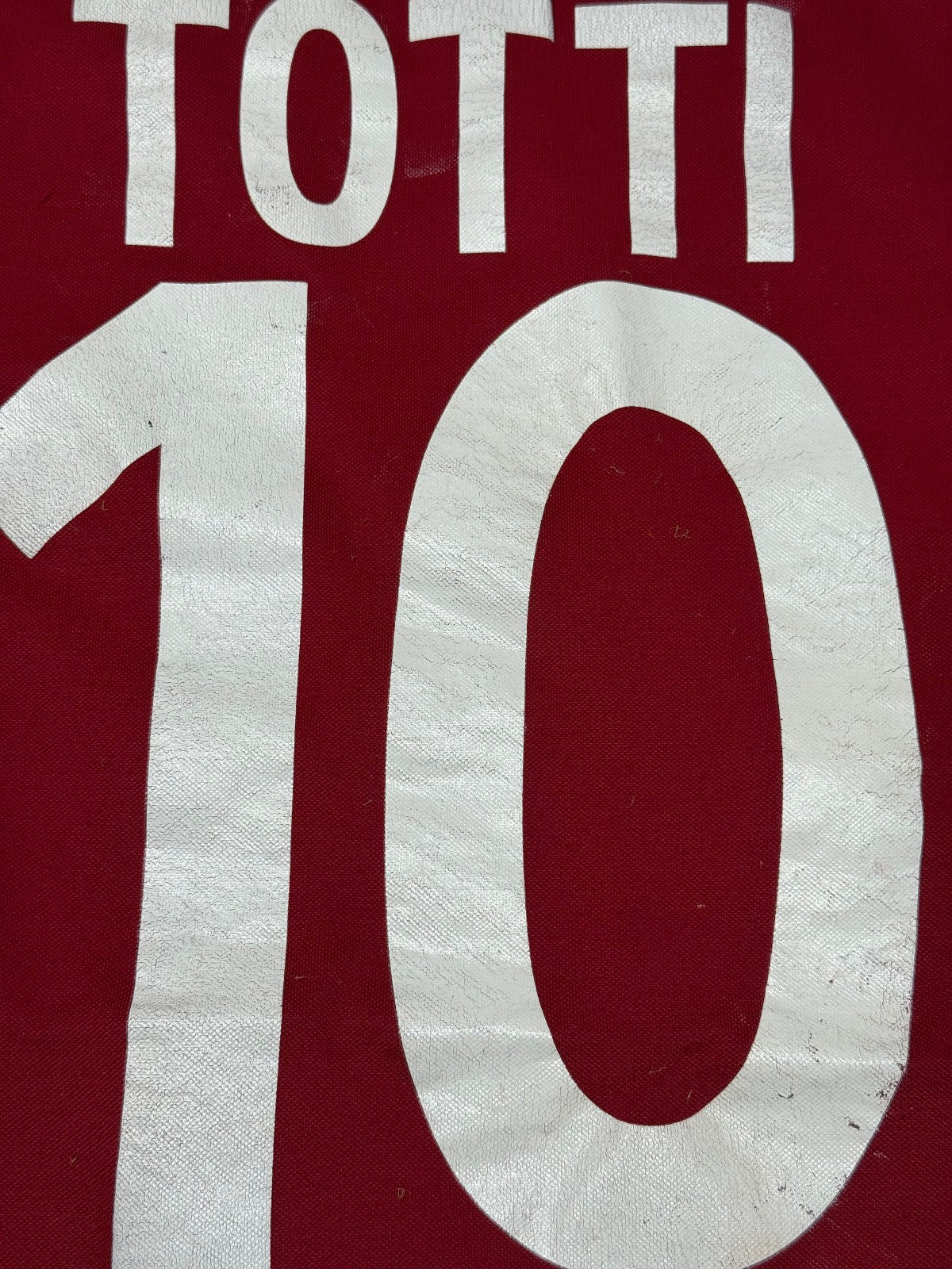 maglia calcio vintage Roma TOTTI 2002 2003 Serie A shirt jersey Mazda XXL