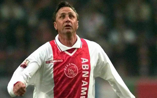 maglia cruijff DE BOER Ajax Umbro Home Final Celebrative match shirt jersey XL