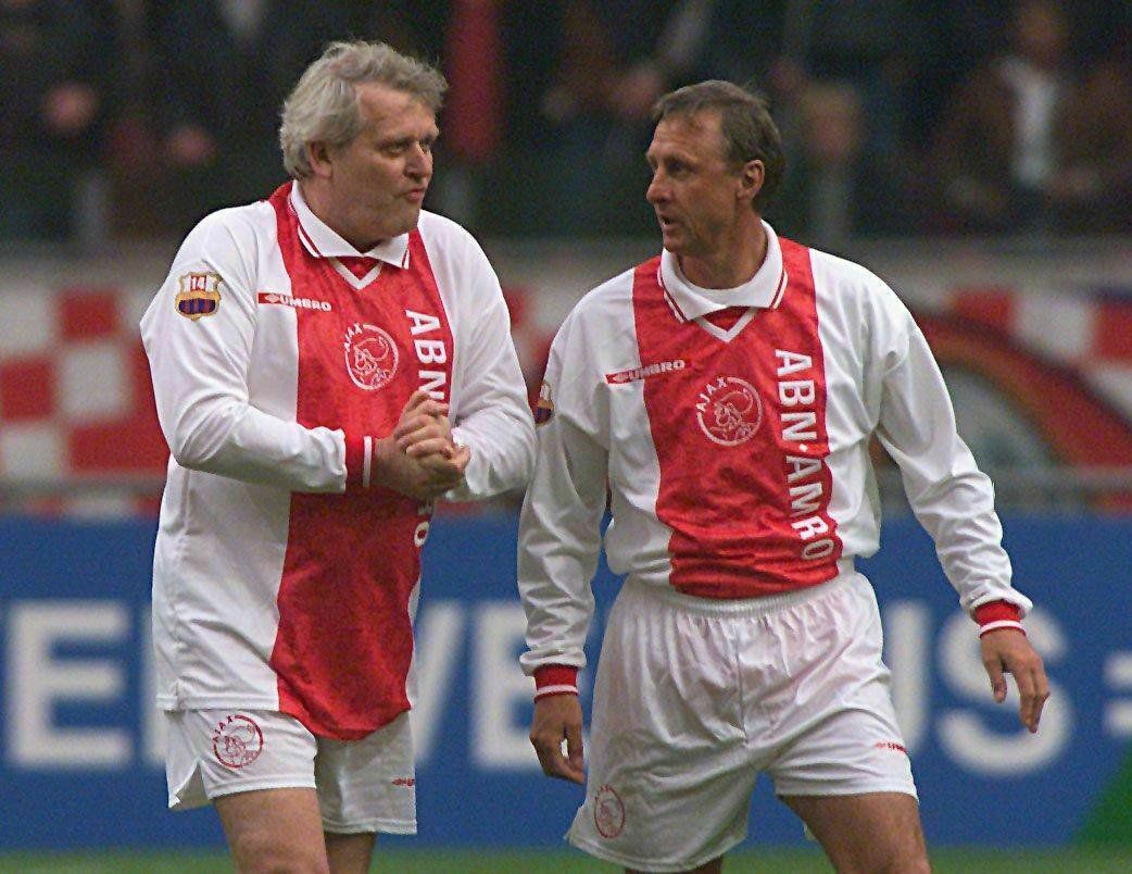 maglia cruijff DE BOER Ajax Umbro Home Final Celebrative match shirt jersey XL