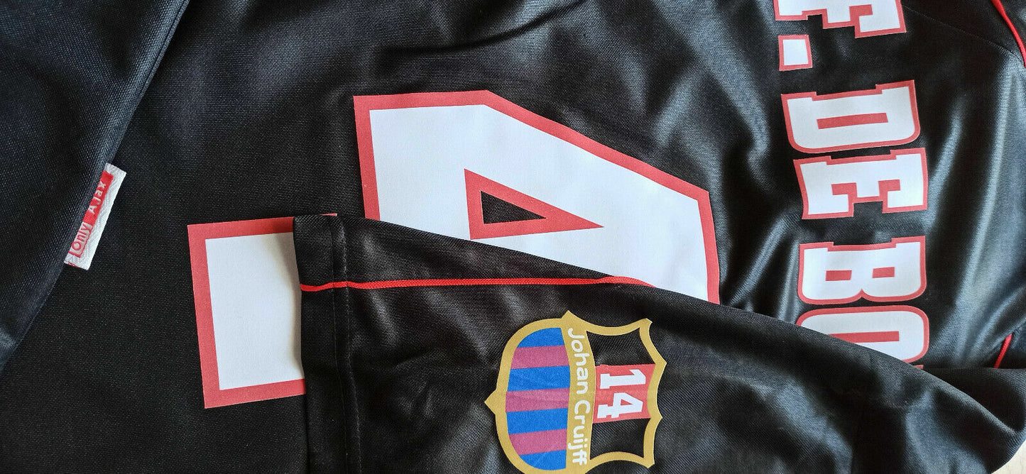 maglia cruijff DE BOER Ajax Umbro Home Final Celebrative match shirt jersey XL