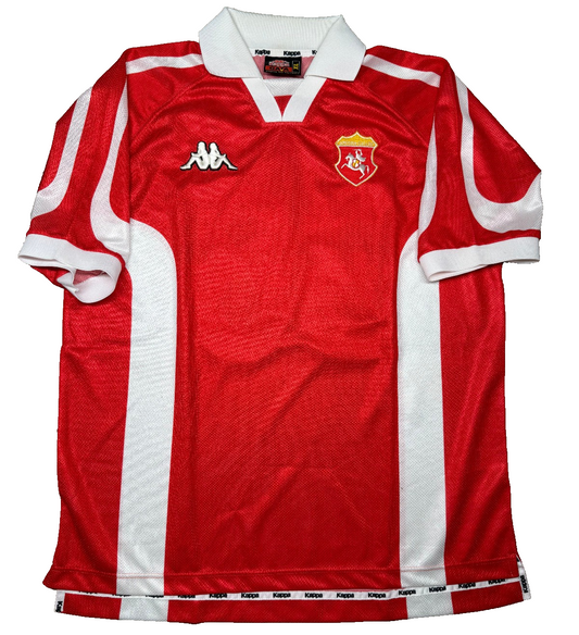 maglia calcio vintage ANCONA Serie B FLACHI #38 1997 1998 home KAPPA
