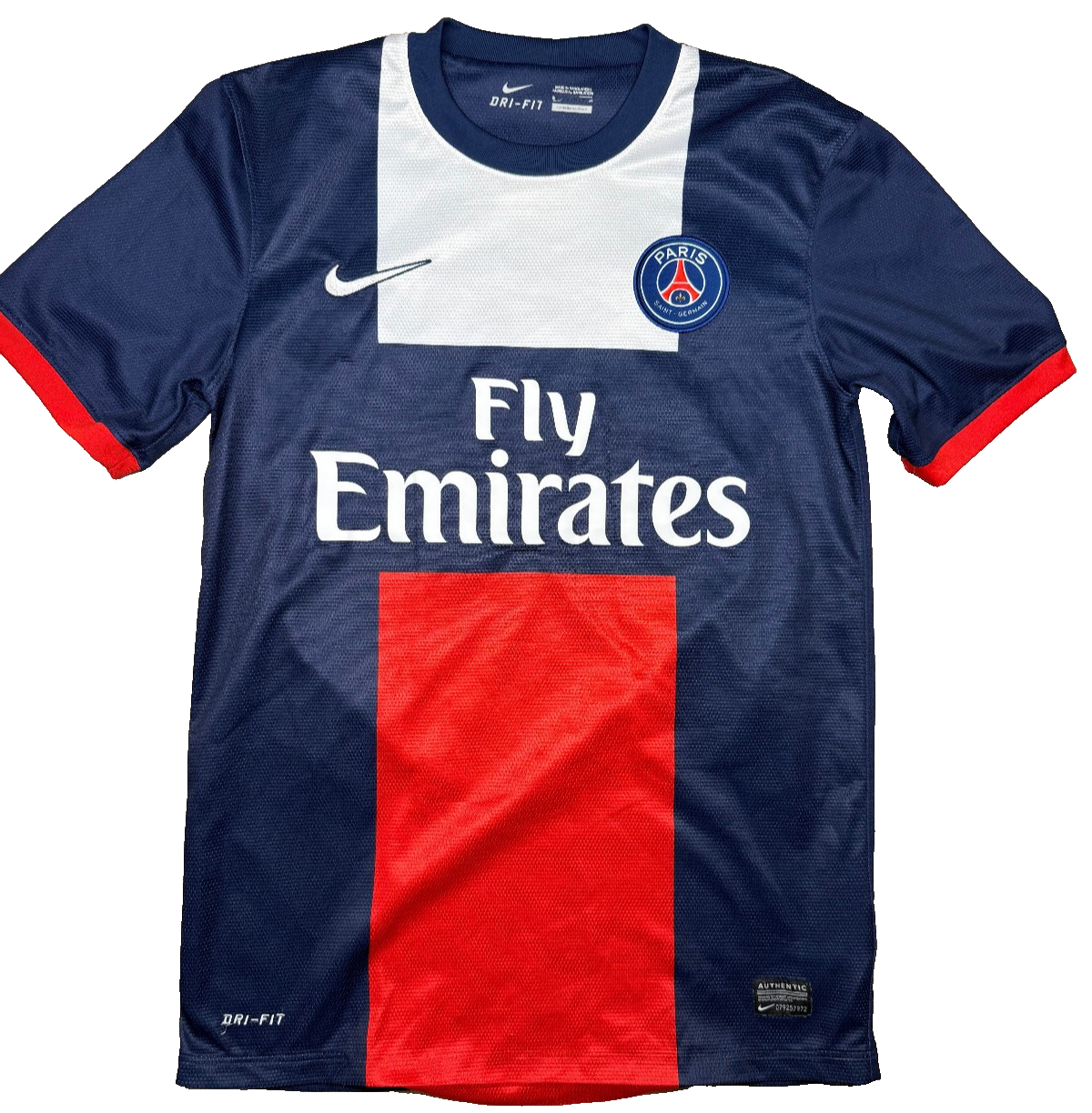 maglia calcio vintage maillot Paris Saint Germain PSG BECKHAM 2013 2014 S