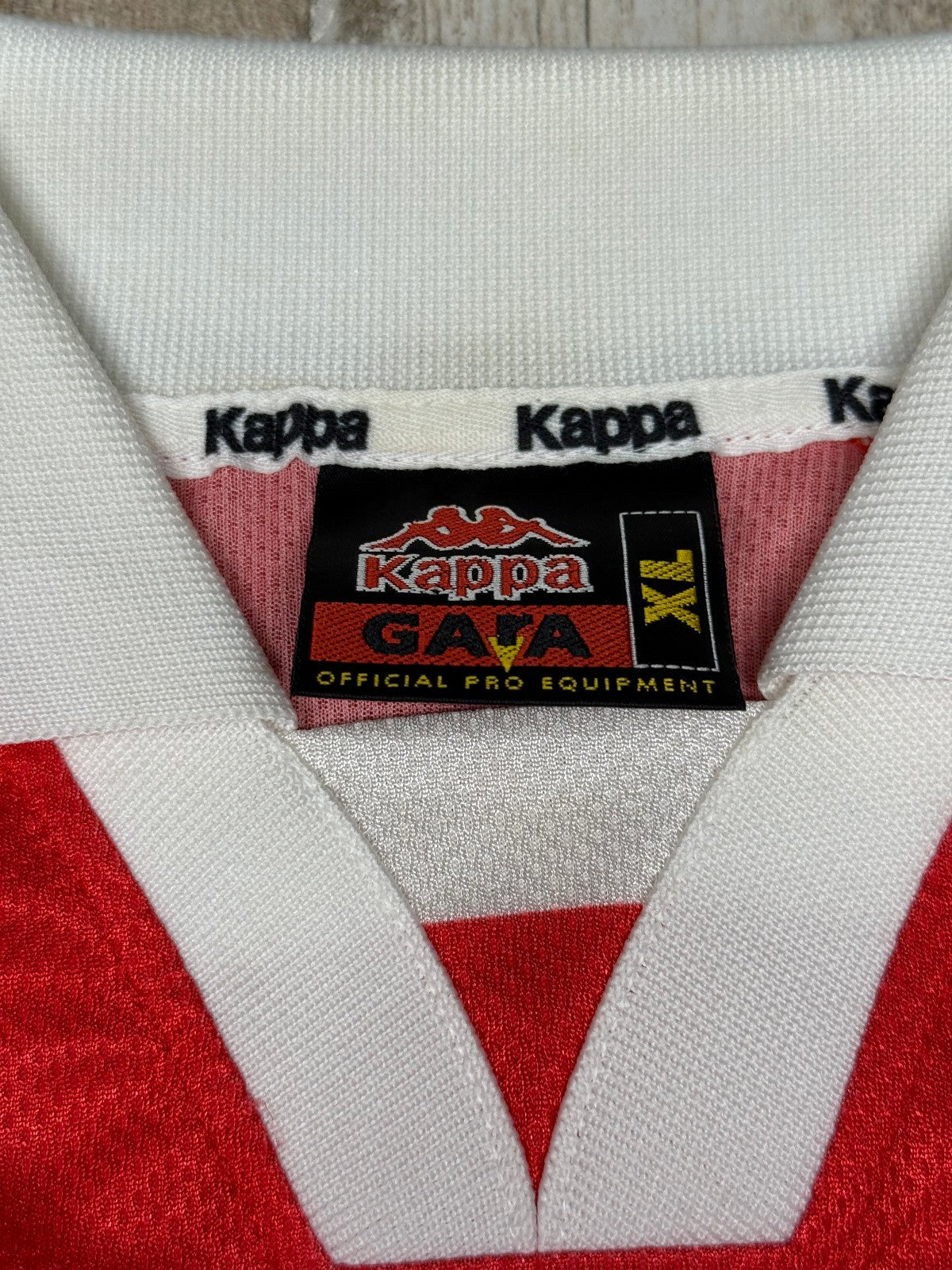 maglia calcio vintage ANCONA Serie B FLACHI #38 1997 1998 home KAPPA