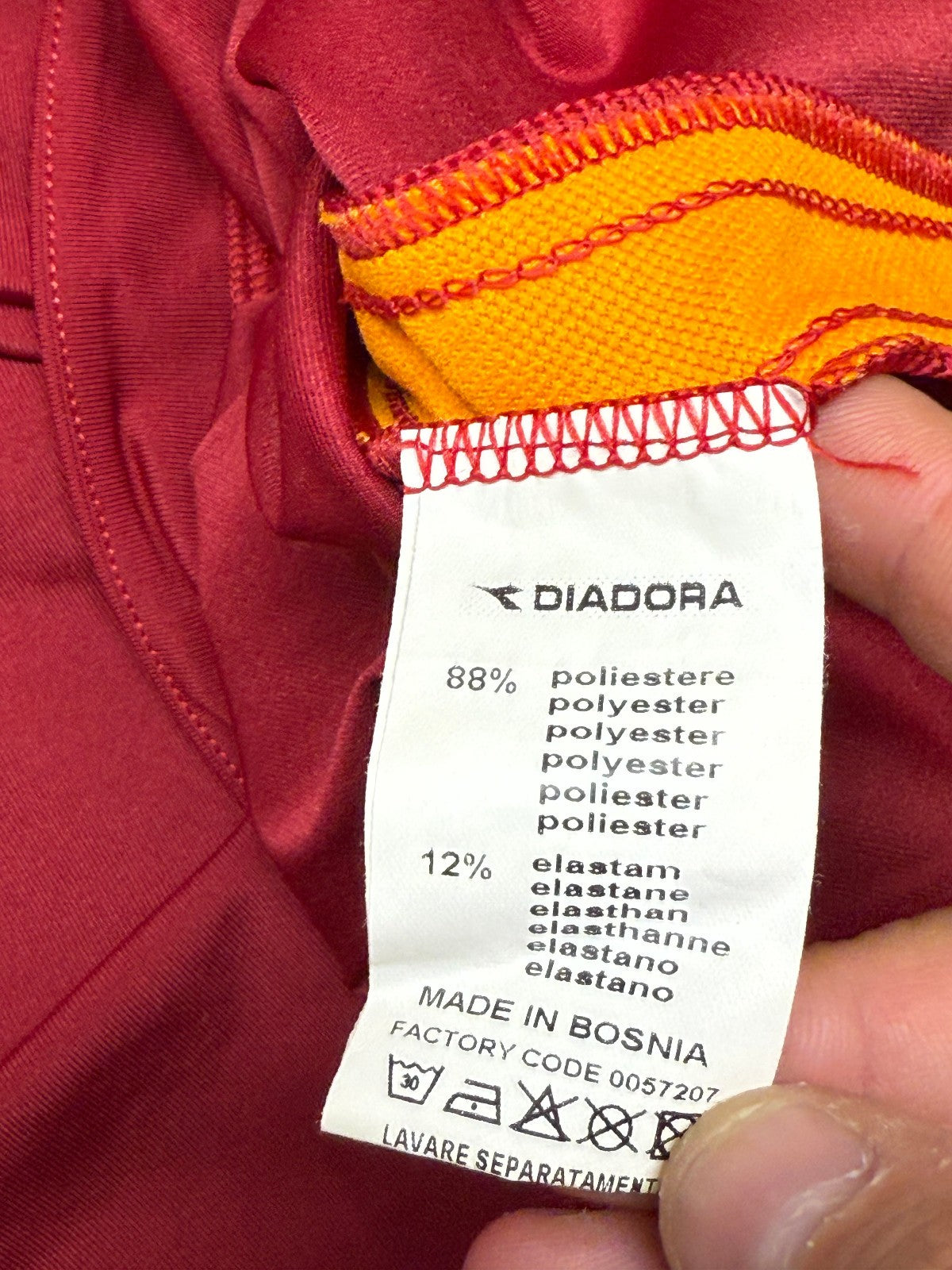 maglia roma Totti 2006 2007 Diadora Prodotto Ufficiale Serie A Large
