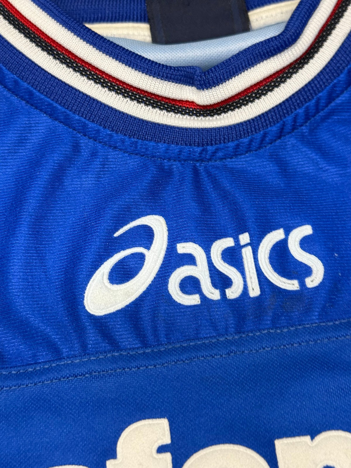 maglia calcio vintage Sampdoria FLACHI 2001 2002 L Asics shirt Grafoplast home