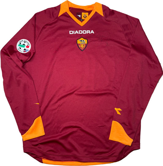 maglia calcio vintage roma Totti 2006 2007 Diadora Ufficiale Serie A XL home