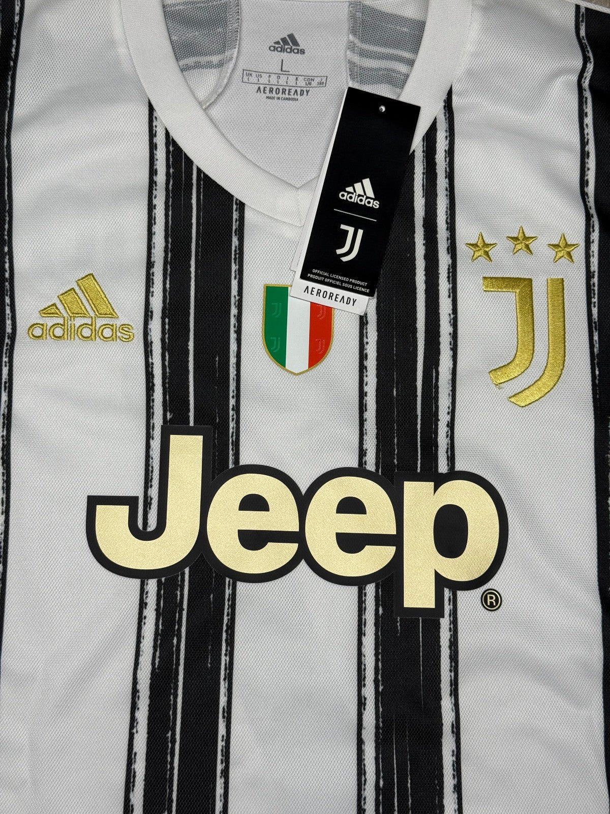 maglia calcio Juventus RONALDO Serie A 2020 2021 Adidas UFFICIALE home Jeep