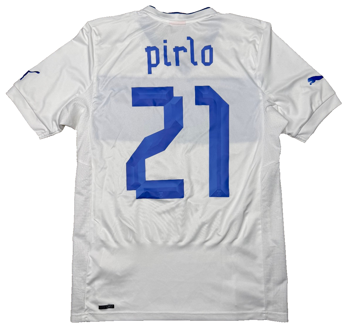 maglia calcio vintage Italia PIRLO EURO 2012 Brasil home PUMA S