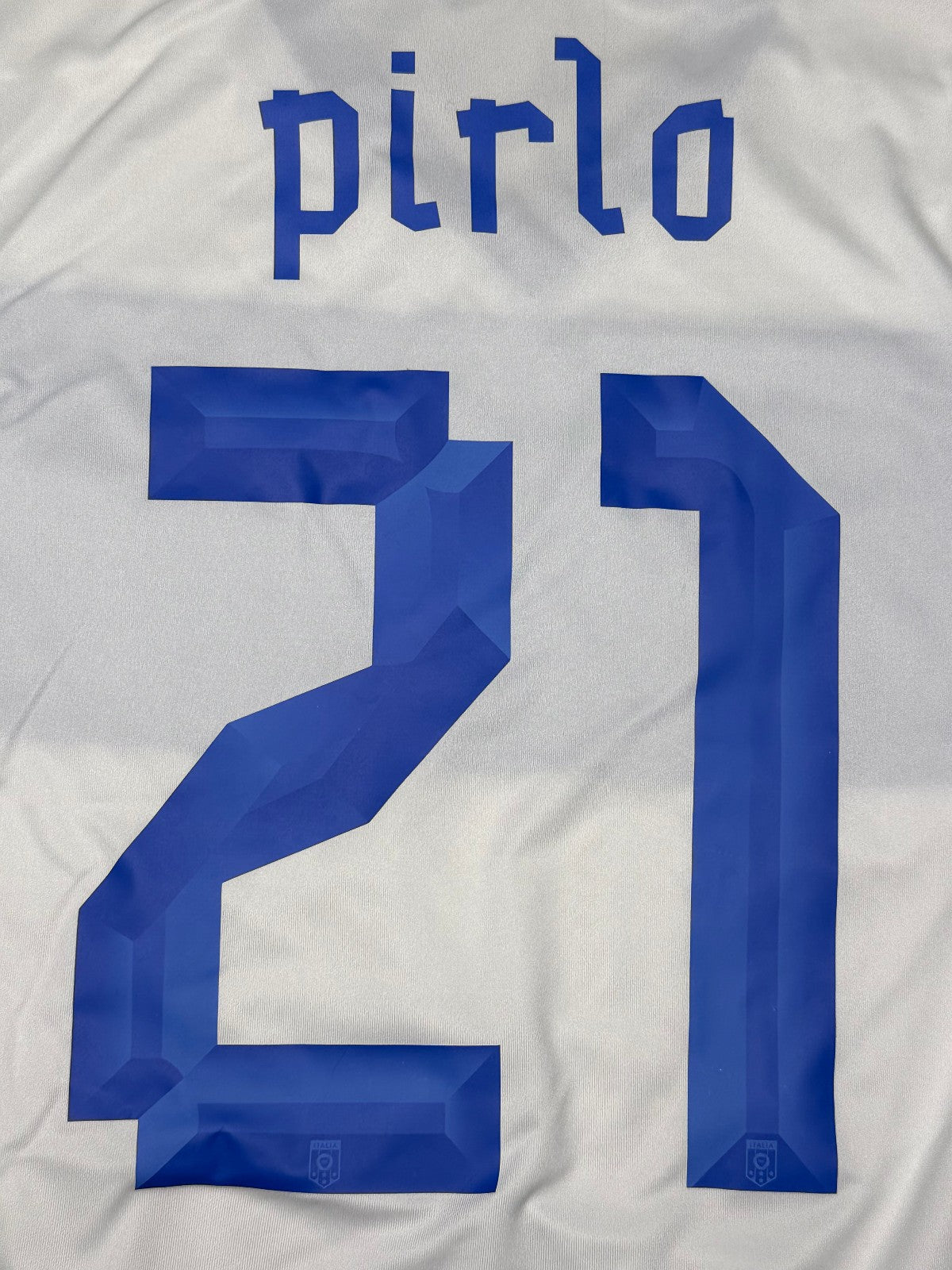 maglia calcio vintage Italia PIRLO EURO 2012 Brasil home PUMA S