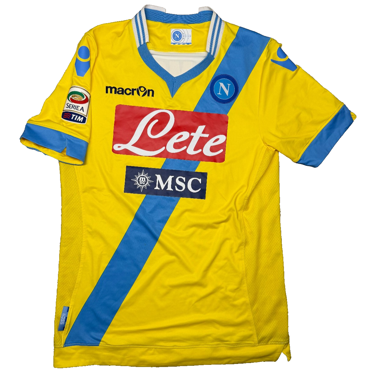 maglia calcio vintage Napoli HAMSIK away 2013 2014 shirt Jersey Macron L Lete
