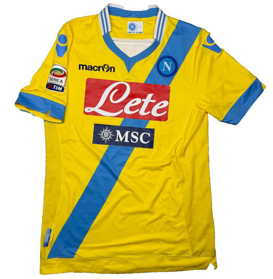 maglia calcio vintage Napoli HAMSIK away 2013 2014 shirt Jersey Macron L Lete