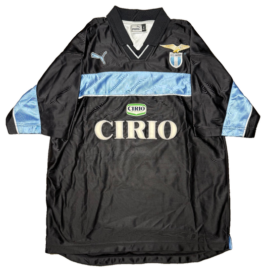 maglia calcio vintage SS Lazio Puma scudetto Cirio 2000 training allenamento