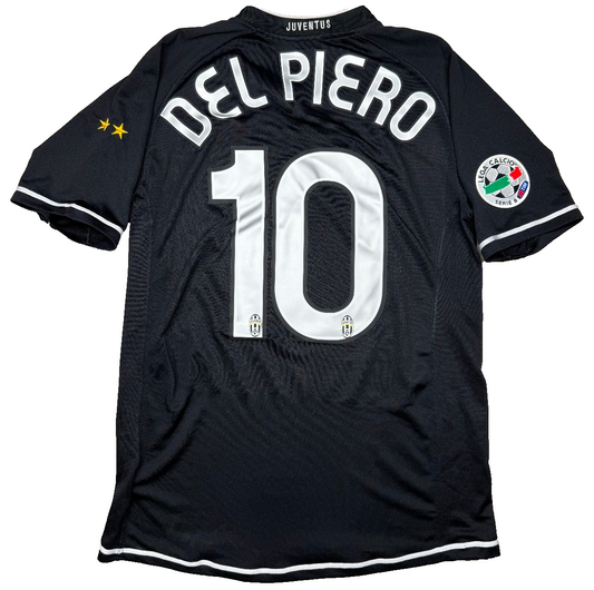 maglia calcio vintage DEL PIERO Juventus NIKE SERIE B 2006 2007 S
