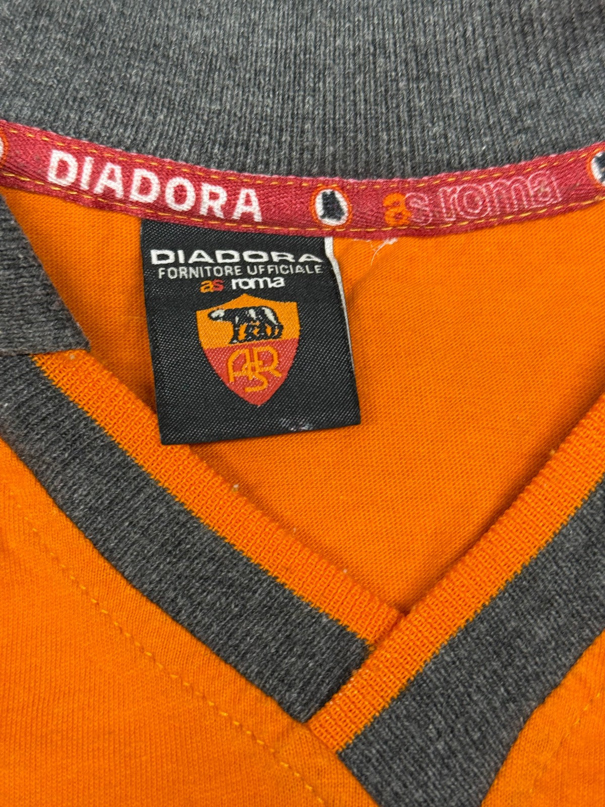 Maglia As roma shirt Jersey training Diadora Ina Assitalia 1998 1999 M TOTTI