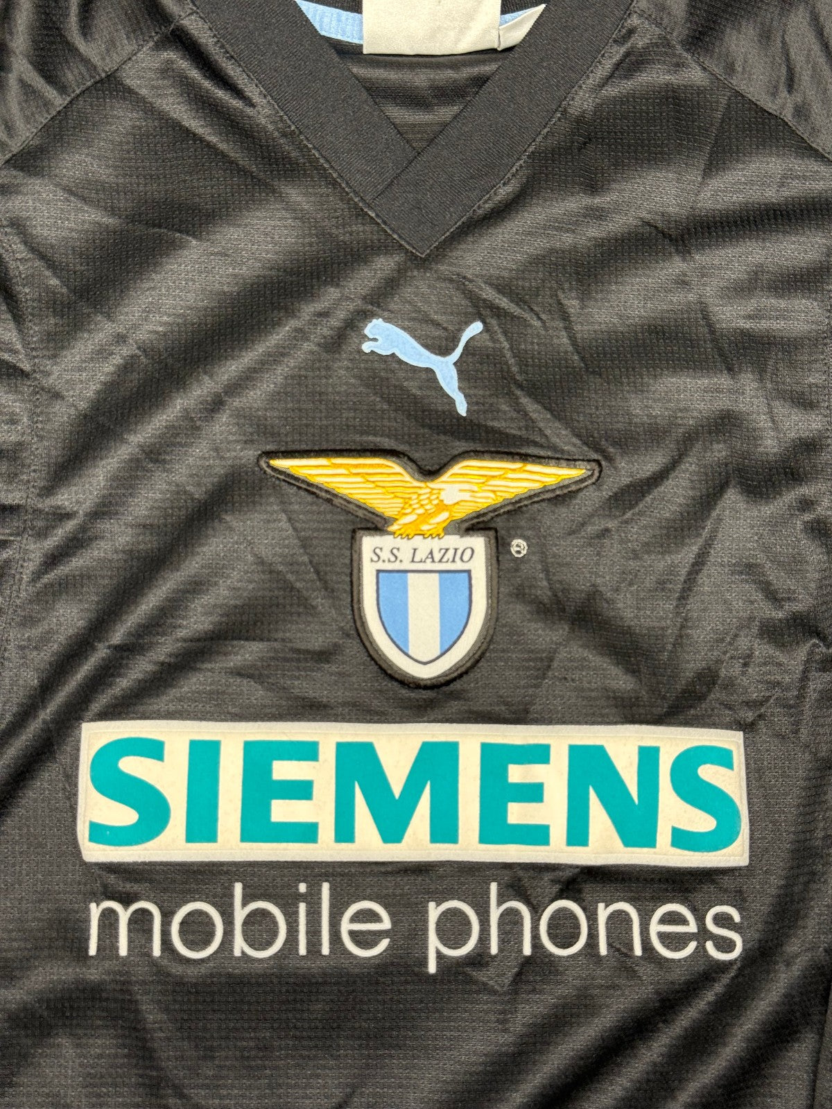 maglia calcio vintage SS Lazio Puma scudetto Cirio 2000 training allenamento