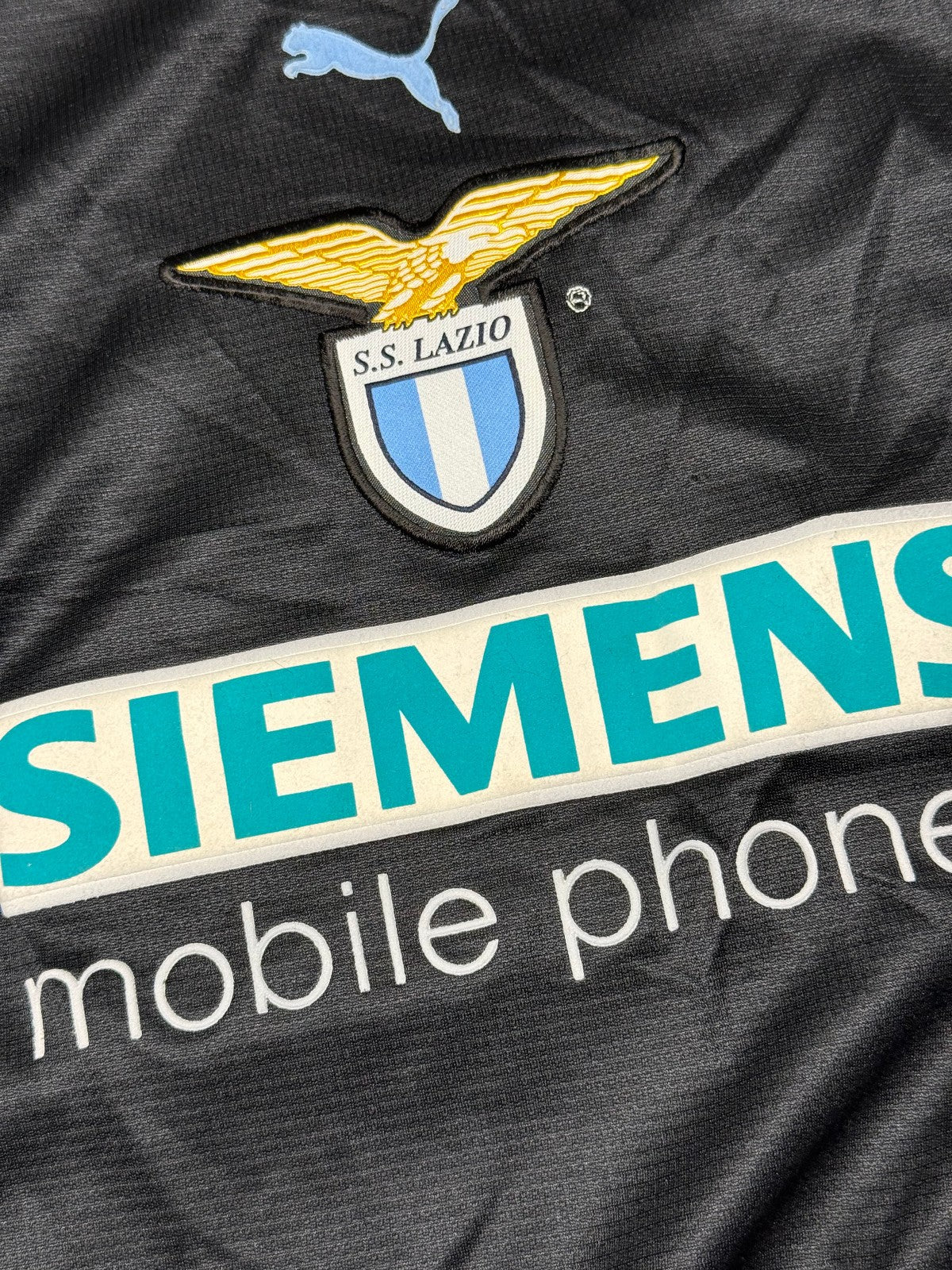 maglia calcio vintage SS Lazio Puma scudetto Cirio 2000 training allenamento