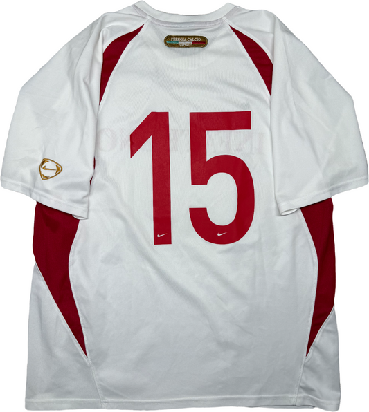 maglia calcio vintage Perugia Nike 2006 2007 away shirt jersey maillot trikot