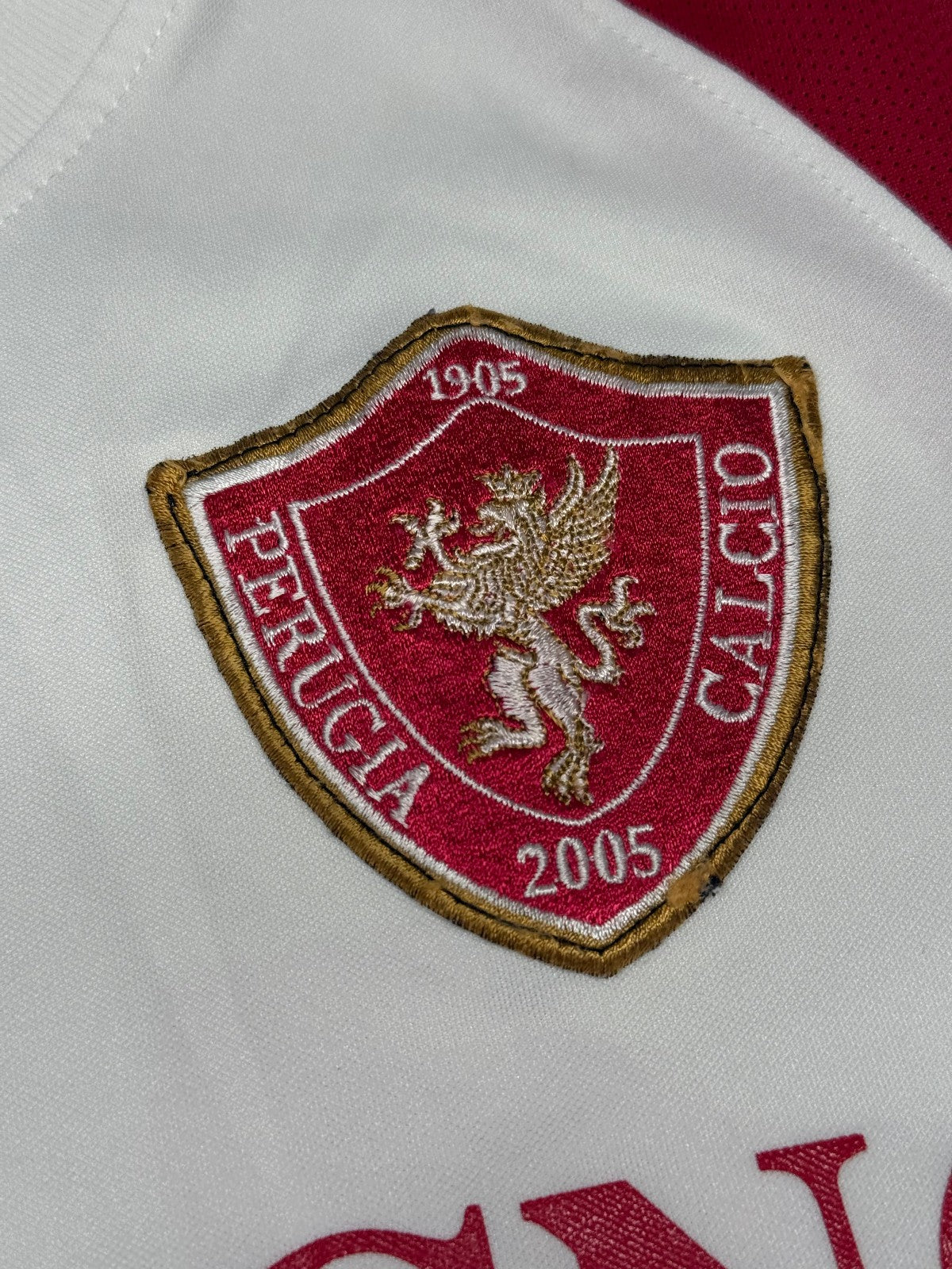 maglia calcio vintage Perugia Nike 2006 2007 away shirt jersey maillot trikot