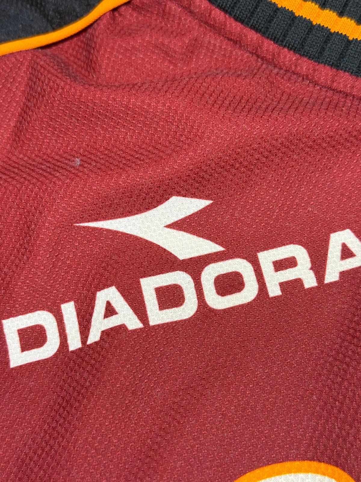 Maglia As roma shirt Jersey training Diadora Ina Assitalia 1997 1998 XL TOTTI