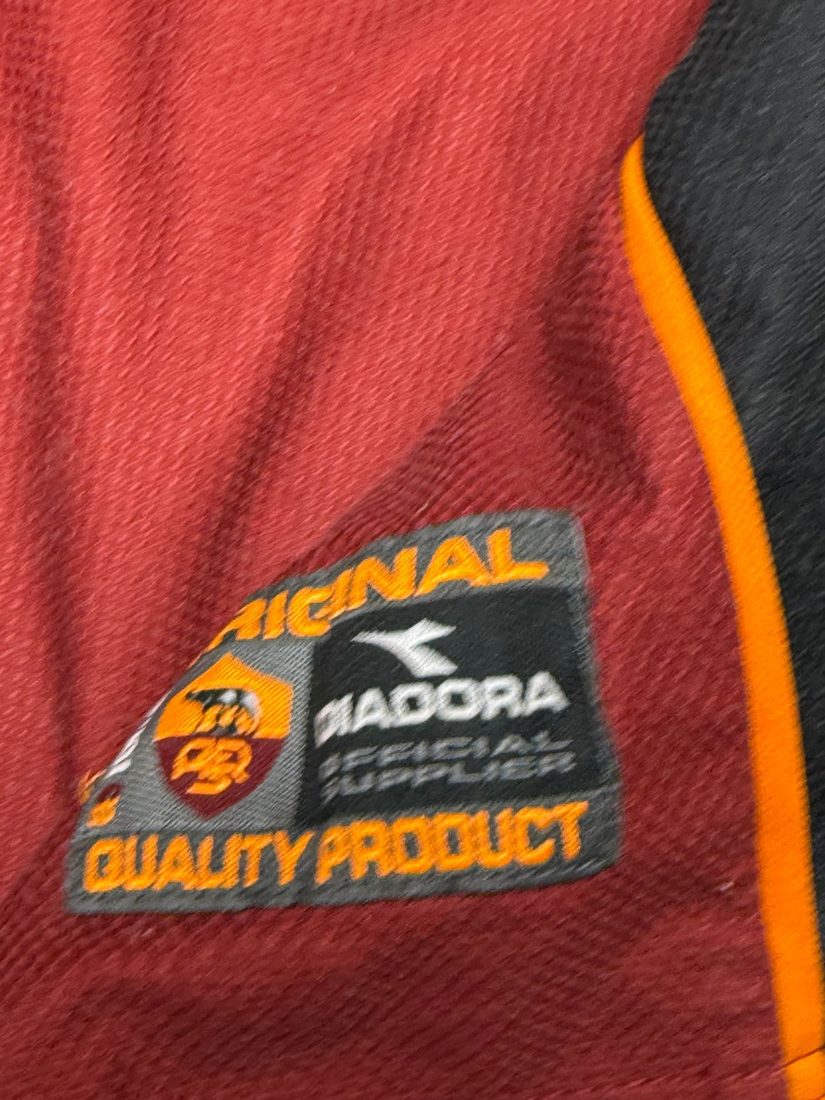 Maglia As roma shirt Jersey training Diadora Ina Assitalia 1997 1998 XL TOTTI