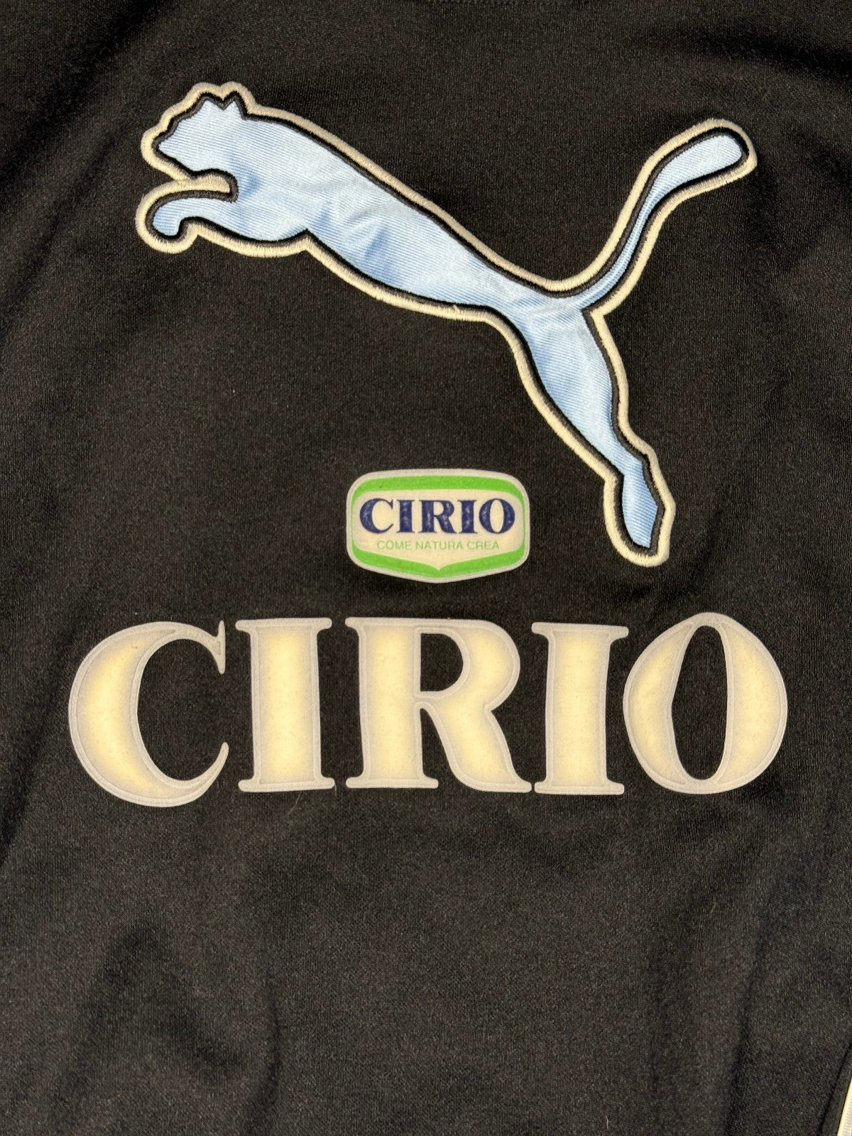 maglia calcio vintage SS Lazio Puma scudetto Cirio 2000 training allenamento