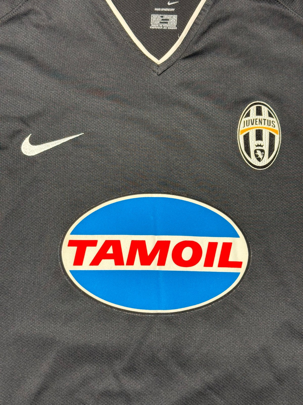 maglia calcio vintage DEL PIERO Juventus NIKE SERIE B 2006 2007 XL