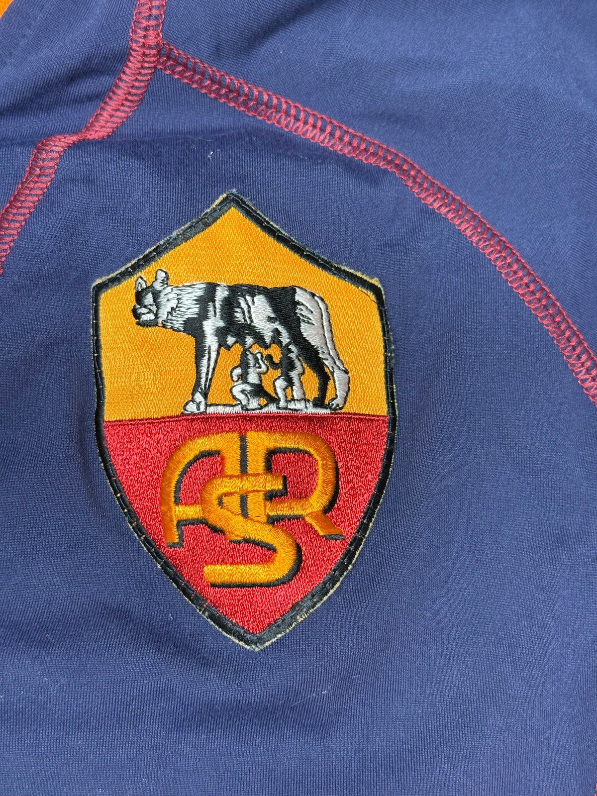 maglia calcio vintage AS Roma Montella 2001 2002 KAPPA Ina ASSITALIA scudetto