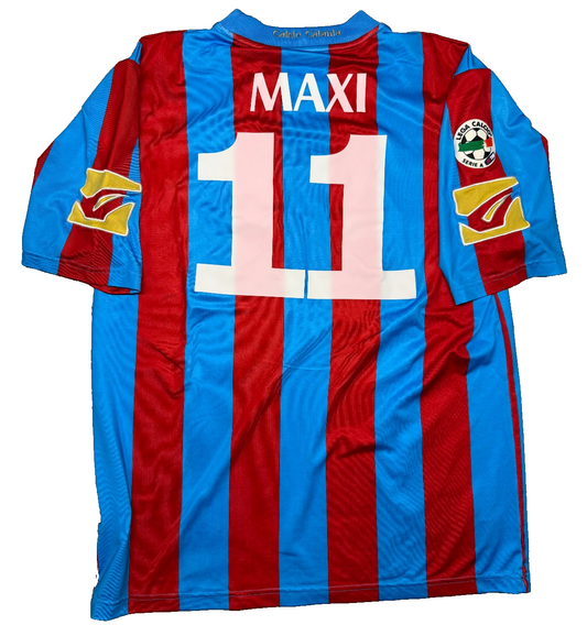 maglia calcio vintage CATANIA MAXI Lopez Legea 2009 2010 Serie A Home XXL