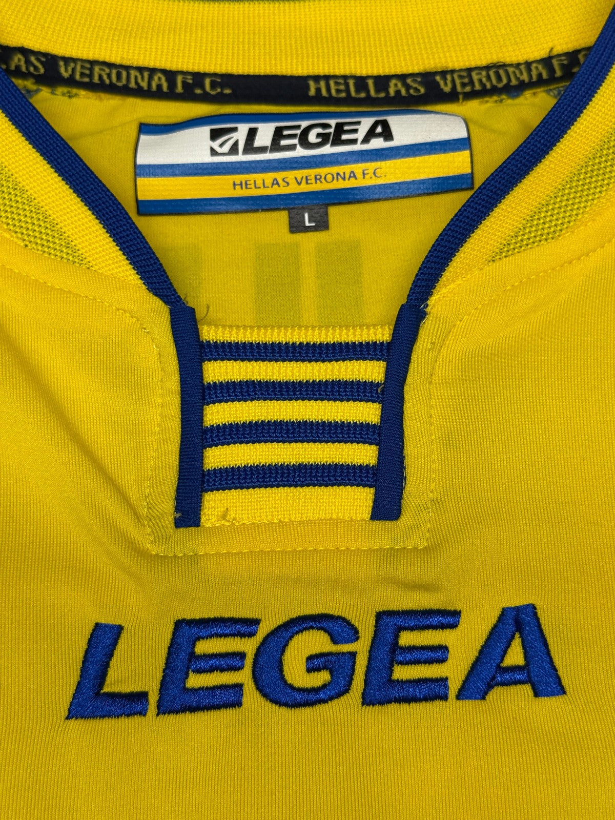 maglia calcio vintage Hellas Verona Legea ADAILTON Clerman home 2004 2005 XL
