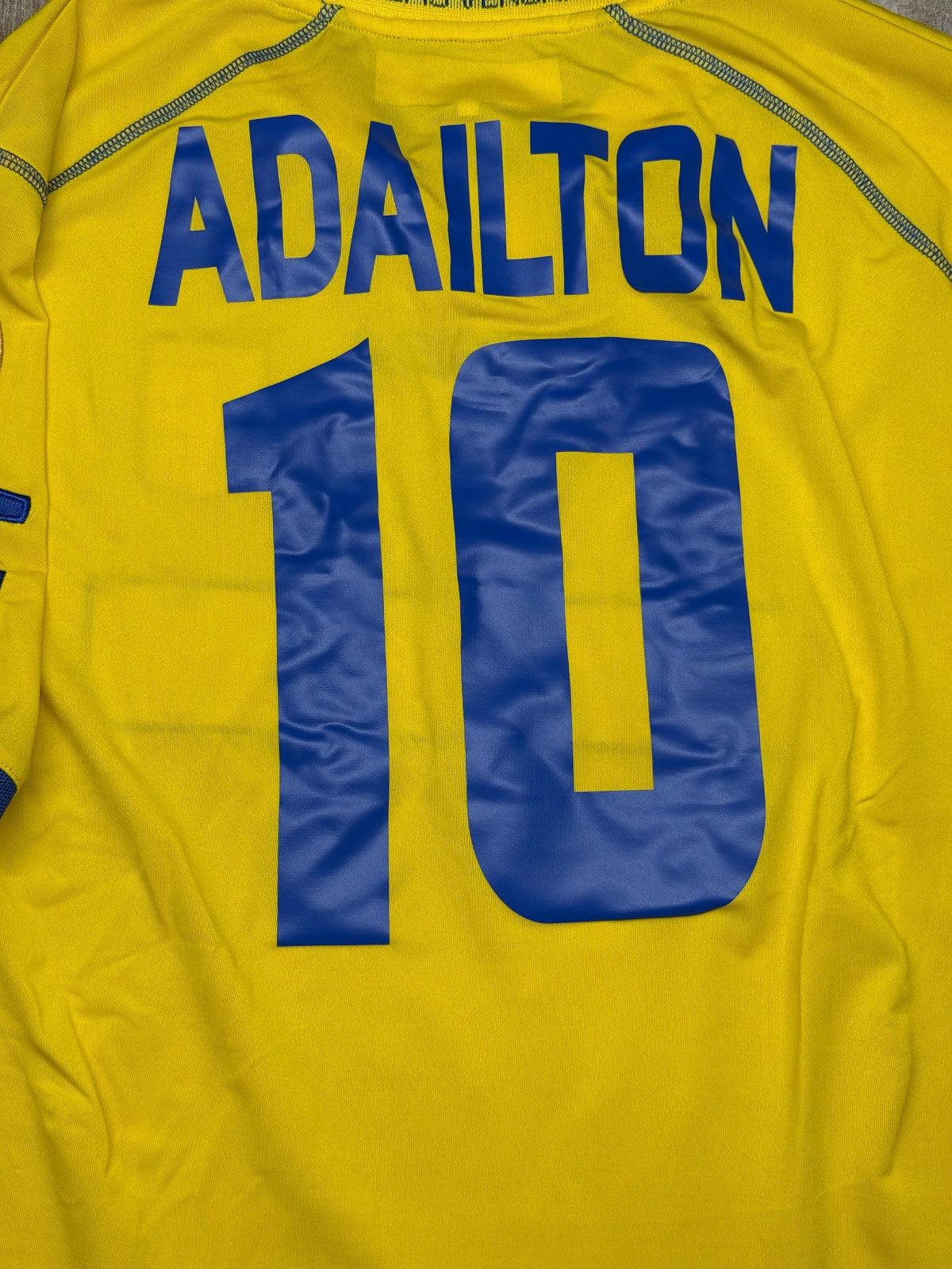 maglia calcio vintage Hellas Verona Legea ADAILTON Clerman home 2004 2005 XL