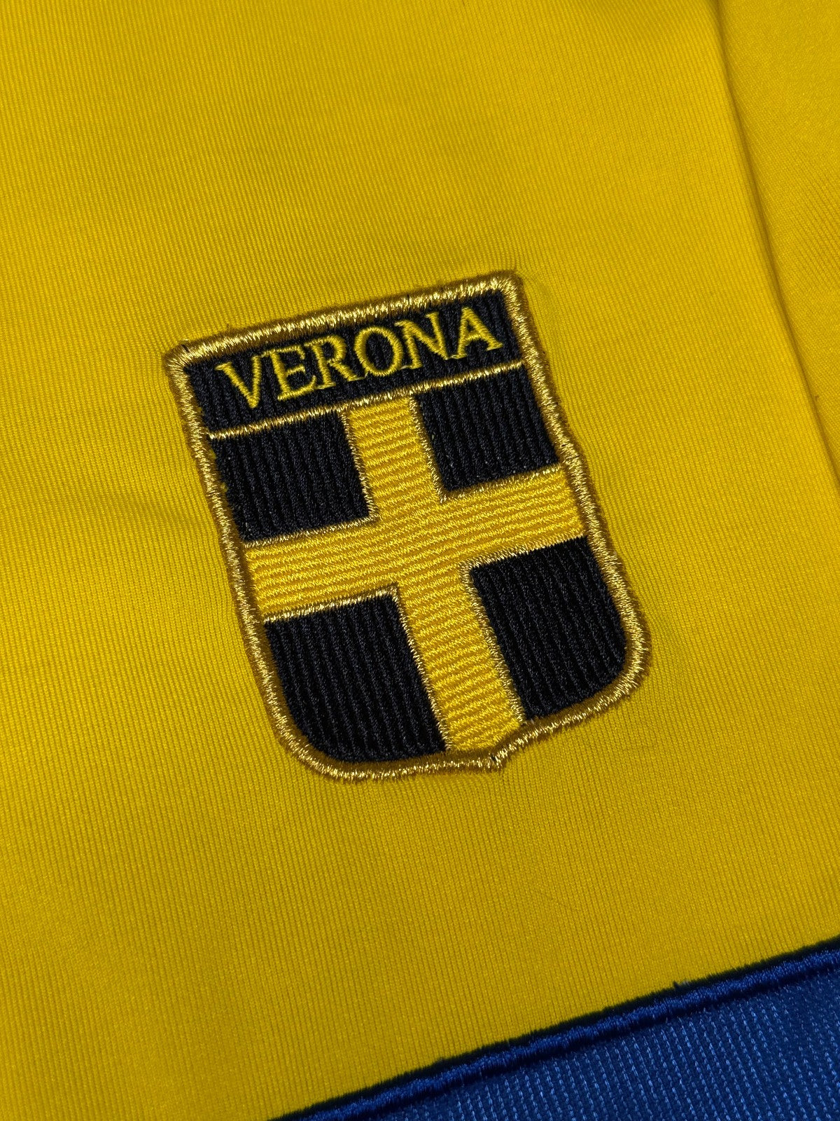 maglia calcio vintage Hellas Verona Legea ADAILTON Clerman home 2004 2005 XL