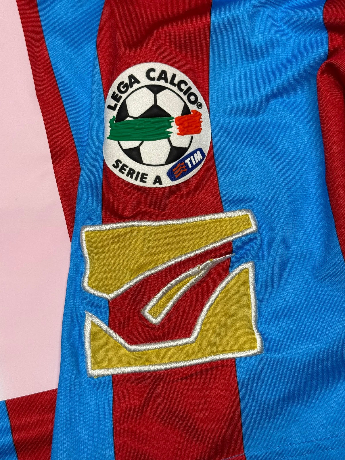 maglia calcio vintage CATANIA MAXI Lopez Legea 2009 2010 Serie A Home XXL