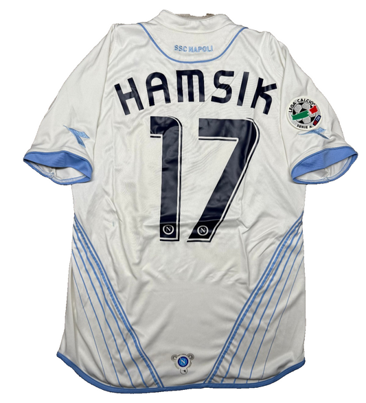 maglia calcio vintage SSC NAPOLI Diadora Serie A 2007 2008 LETE L Hamsik