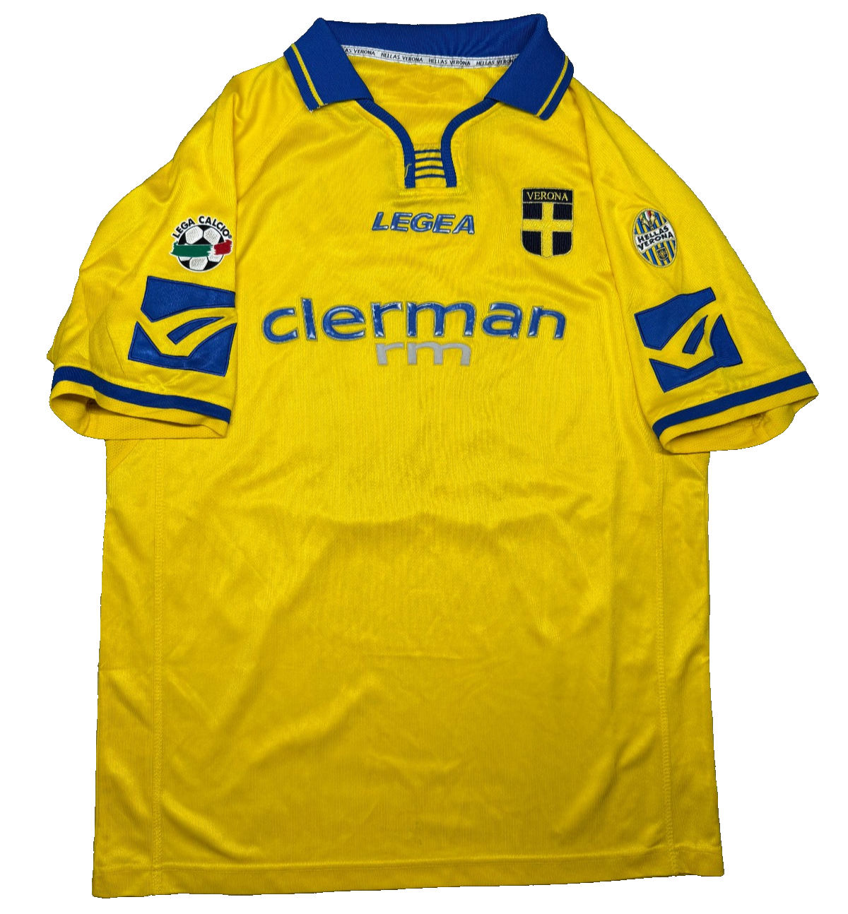 maglia calcio vintage Hellas Verona Legea ADAILTON Clerman home 2003 2004 XL