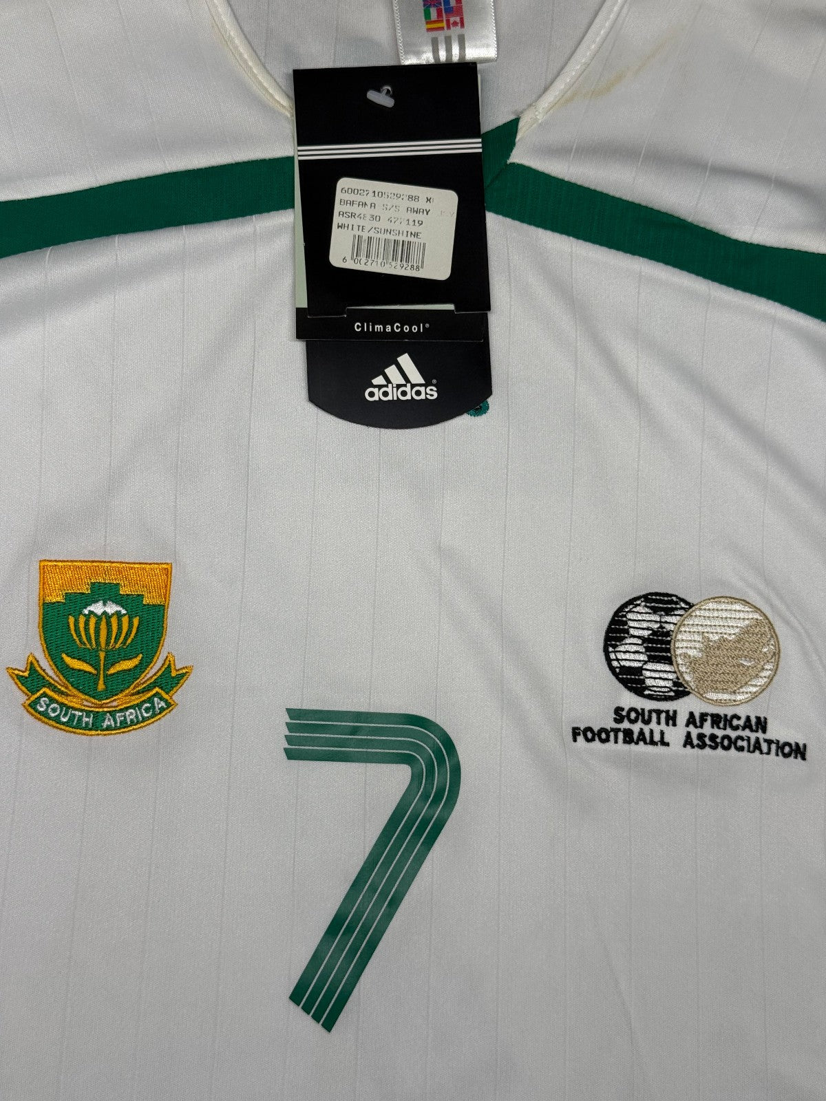 maglia calcio vintage Adidas South Africa 2006 Tshabalala World Cup XL
