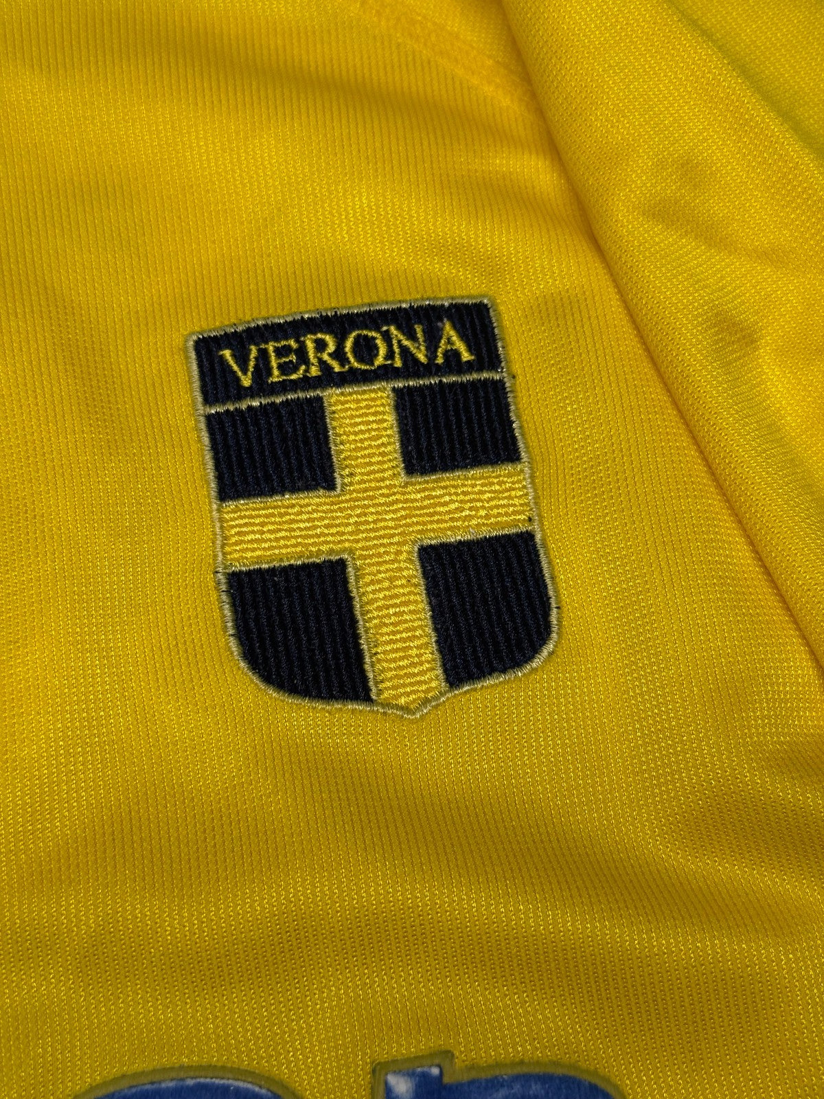 maglia calcio vintage Hellas Verona Legea ADAILTON Clerman home 2003 2004 XL