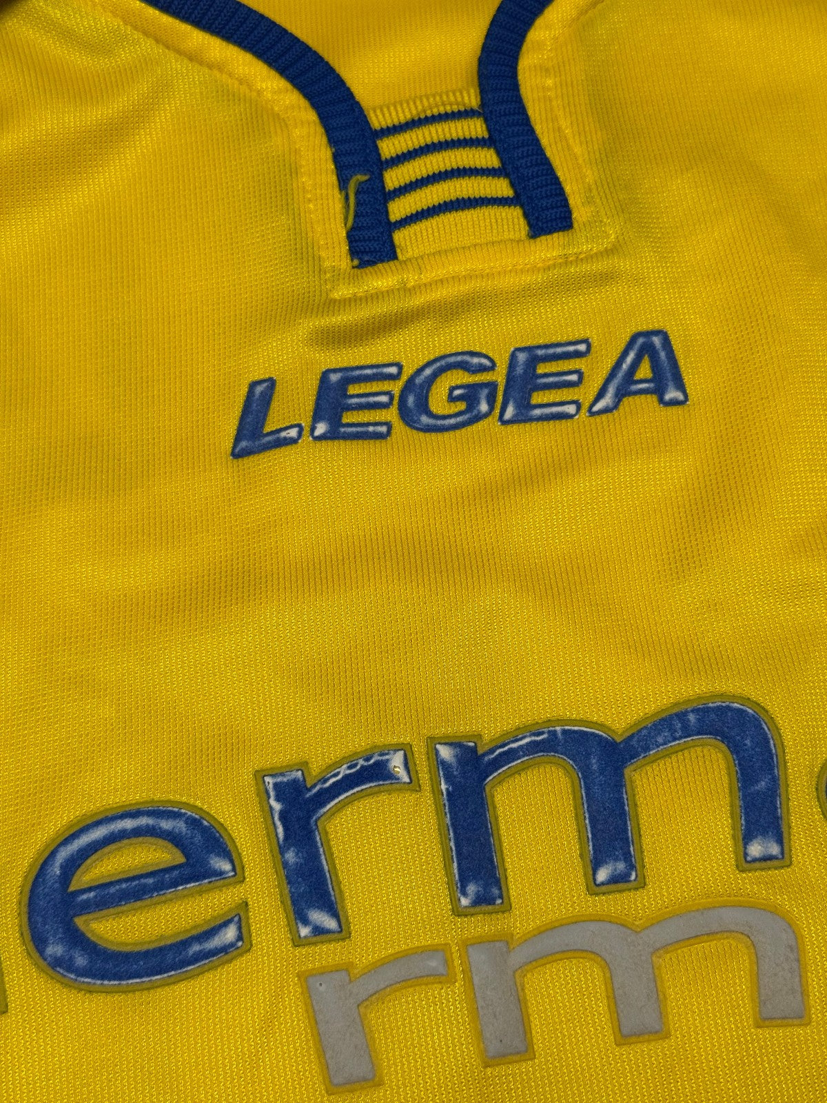 maglia calcio vintage Hellas Verona Legea ADAILTON Clerman home 2003 2004 XL