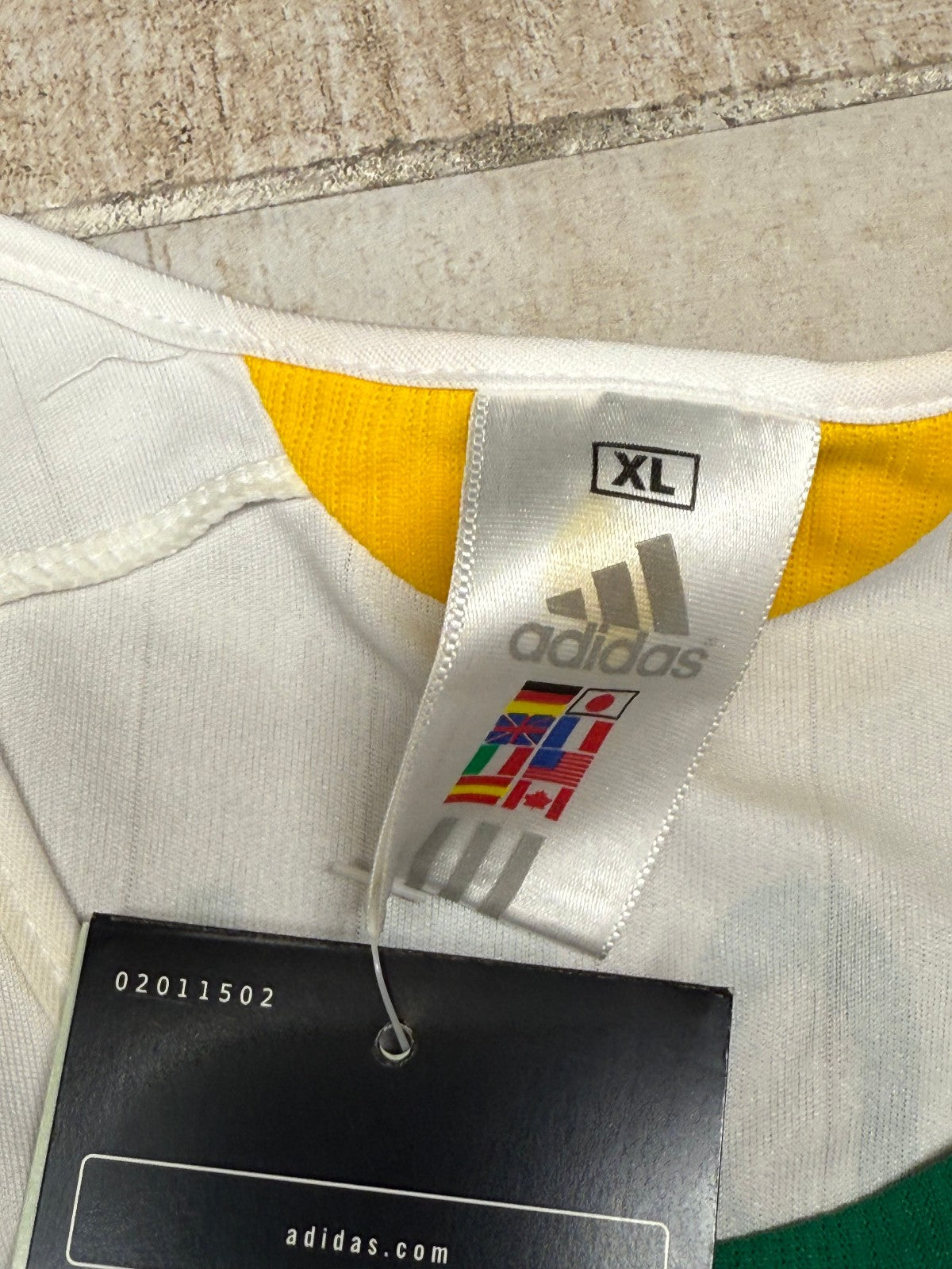 maglia calcio vintage Adidas South Africa 2006 Tshabalala World Cup XL