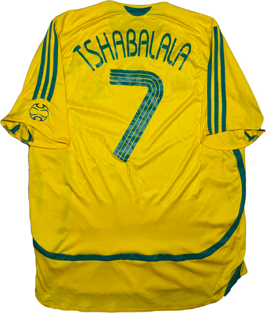 maglia calcio vintage Adidas South Africa 2006 Tshabalala World Cup L