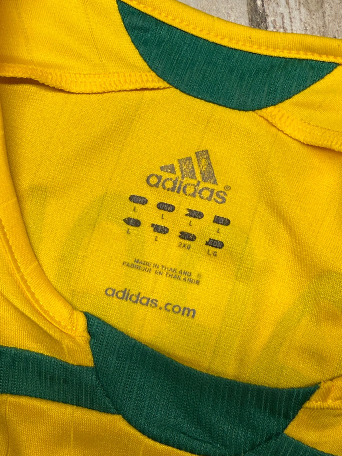 maglia calcio vintage Adidas South Africa 2006 Tshabalala World Cup L