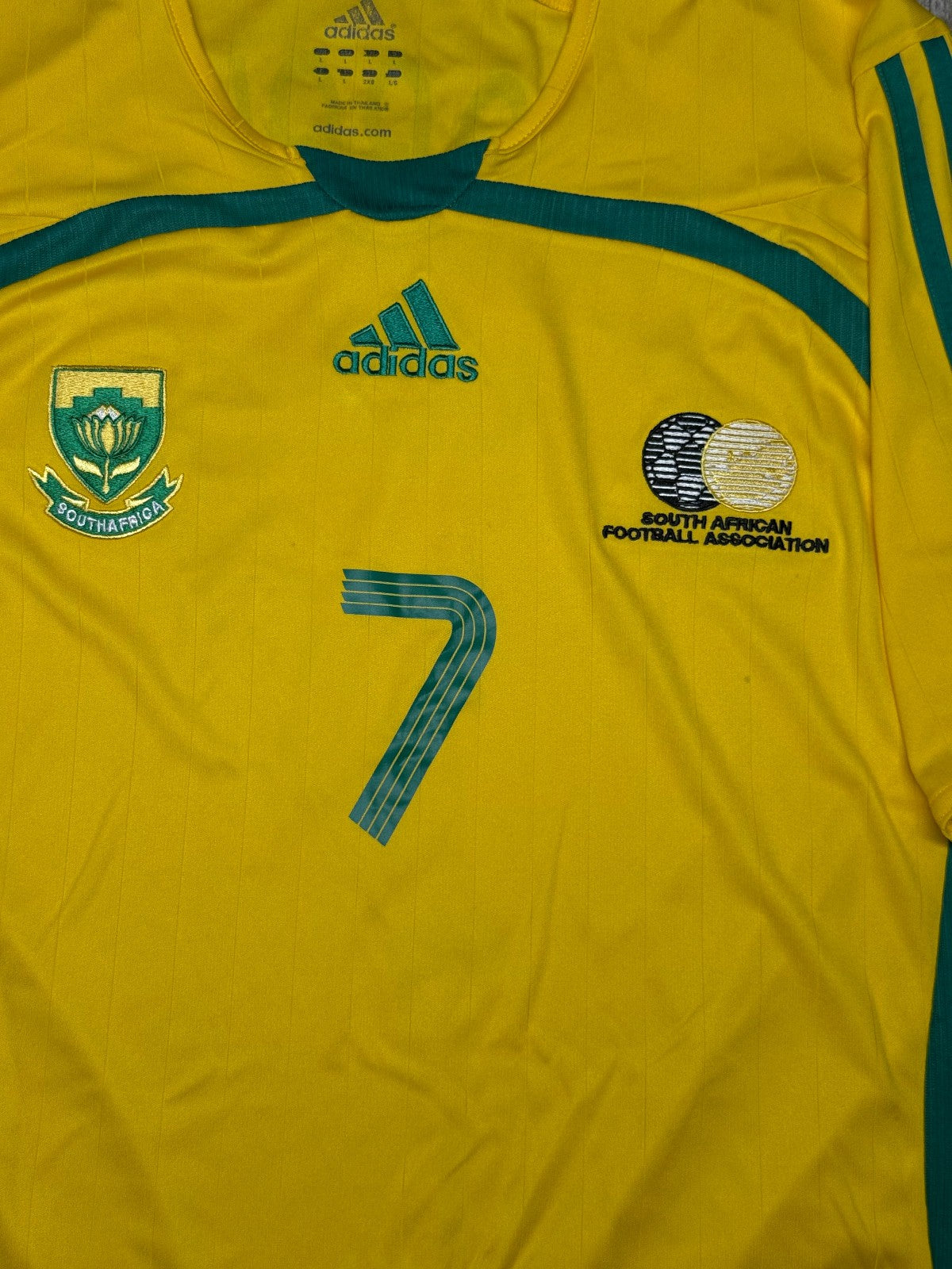 maglia calcio vintage Adidas South Africa 2006 Tshabalala World Cup L
