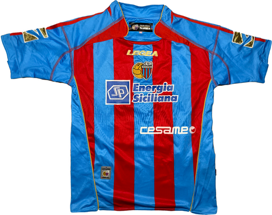 maglia calcio vintage CATANIA MASCARA Legea 2007 2008 Serie A Home S