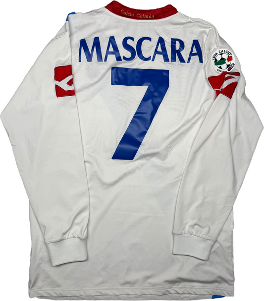 maglia calcio vintage CATANIA MASCARA Legea 2009 2010 Serie A away L