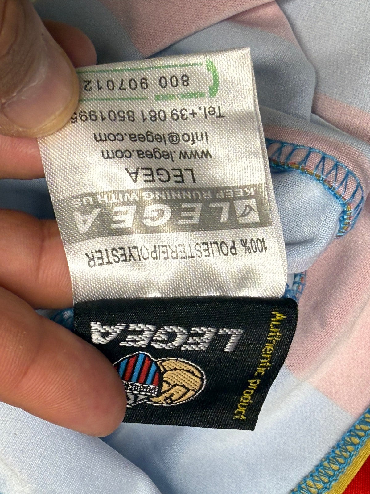 maglia calcio vintage CATANIA MASCARA Legea 2007 2008 Serie A Home S