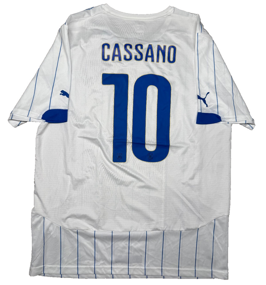 maglia italia Cassano World Cup 2014 Jersey home XL player issue Puma shirt
