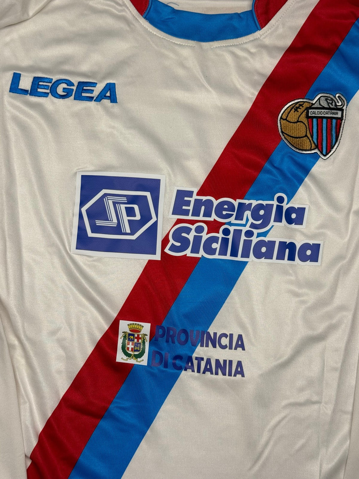 maglia calcio vintage CATANIA MASCARA Legea 2009 2010 Serie A away L